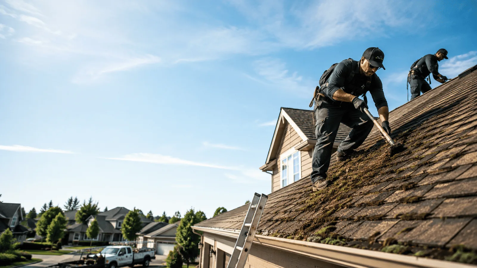 Roof Moss Removal in Sims, AR near me